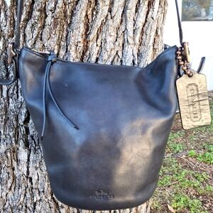 Vintage COACH 32281 Mini Bleeker Duffle Sack Crossbody